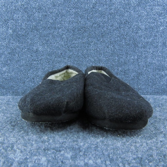 TOMS Women Flat Shoes Black‎ Fabric Slip On Size 8.5 Medium - Picture 2 of 9